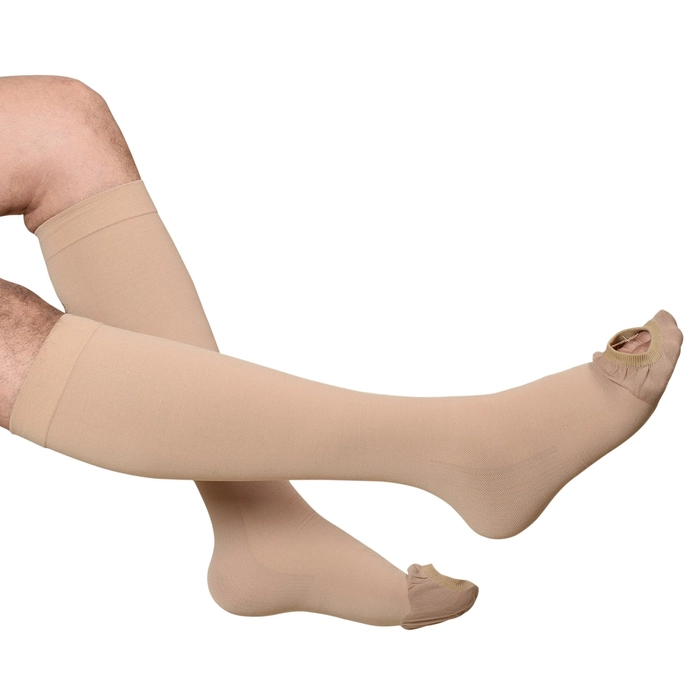 Anti-embolism stockings, knee length